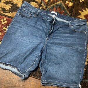Lane Bryant Blue Denim Shorts